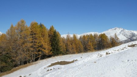 A droite le Mont Brequin.