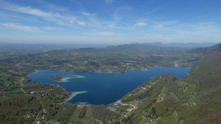 Un des rares points de vue après le col Saint-Michel (903m).