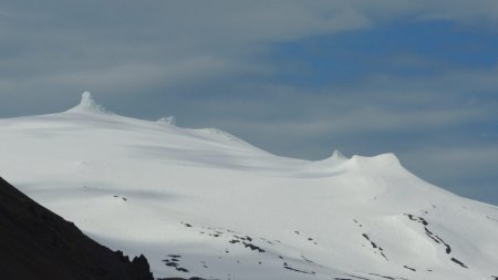 Vue permanente sur le Snaefellsjökull.