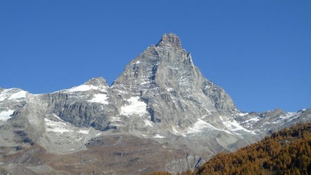 Le Cervin (4478m), très impressionnant !