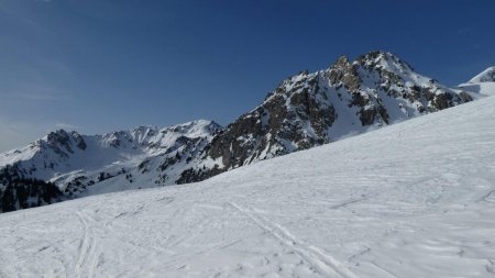 Vers la Pointe de Combe Bénite et Rocheboc.