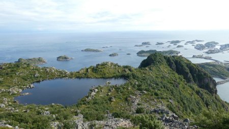 Le replat du lac Heiavatnet.