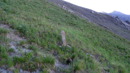 Cairn sur le sentier supérieur.