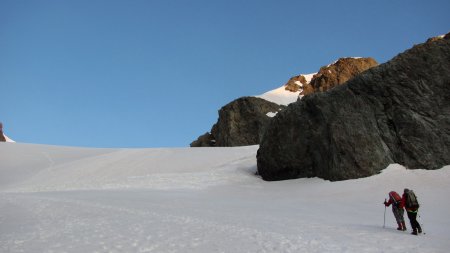 Montée au Gioberney.