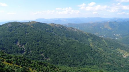 Vue du rocher du Cheylard :