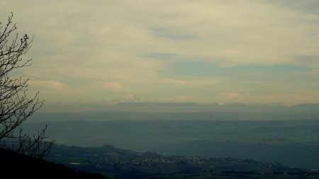 Vue sur le Mont Blanc.