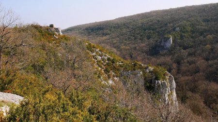 Sentier des crêtes.