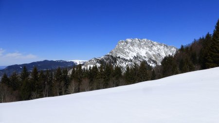 Crêt du Char : le Roc des Bœufs, le Semnoz