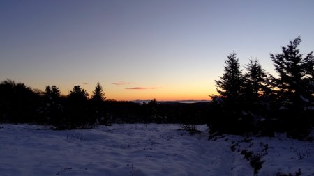 Descente du Crêt de la Perdrix.