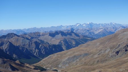 Écrins vus du sommet.