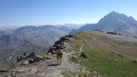 Ici les Cerces et le Grand Galibier