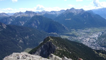 Vue de la Croix de Toulouse et Briançon