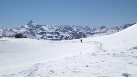 Second randonneur à ski