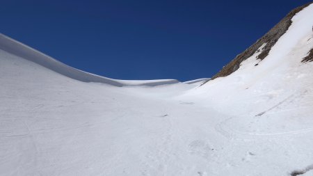 Montée dans le talweg