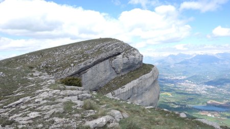 La falaise et ses vires