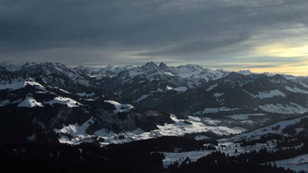 Sommets de la Gruyère.