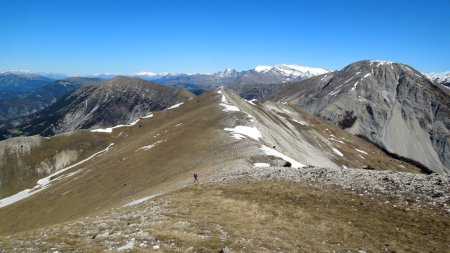 Accès à la crête du Moure Frey entre le col de Lachen et le sommet