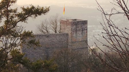 Altes Schloss vu de Ritterplatte.