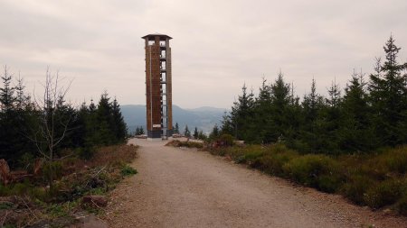 En quittant la Buchkopfturm.