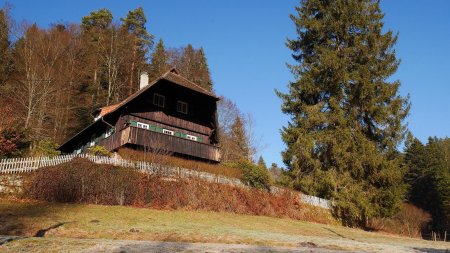 Un chalet près d’Eyachmühle.