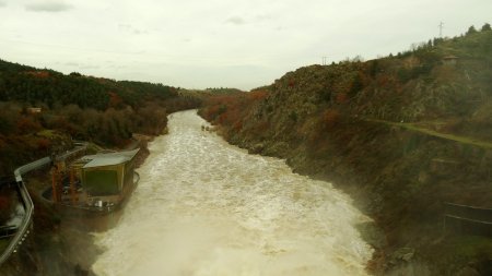 Barrage de Grangent.