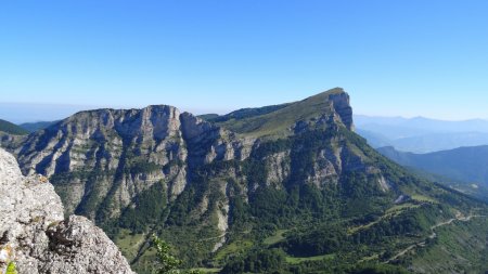 Le Veyou et le col de la Chaudière.