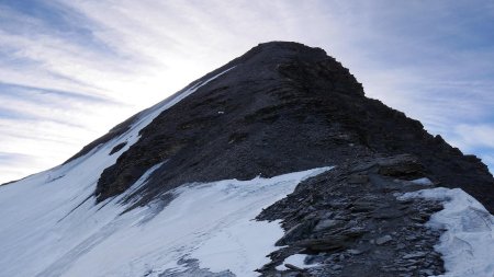 En route pour les 250 derniers mètres de dénivelé.