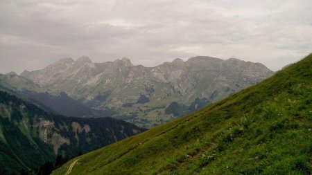 La vue depuis la ferme de Méry