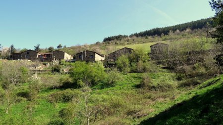 Sous le hameau de la Grenarie.