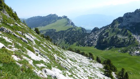 Passage de l’Aulp du Seuil, crête