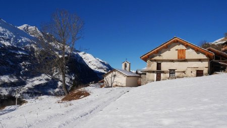 Contournement du hameau Chenal dessus.