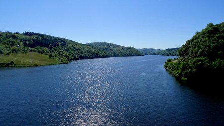 La Loire vue du Pont de Presle.