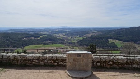 Table d’orientation de Montarcher.