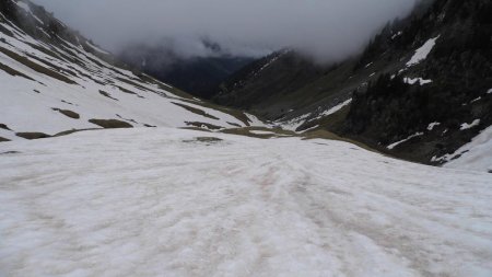 Montée au col, vue arrière