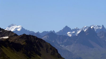 Barre des Ecrins, Pic Gaspard, Aiguilles d’Arves  et Meije