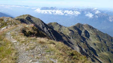 Crêtes vers la Roche Pourrie