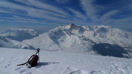 La Crête de la Plane et le Pic de Bure.