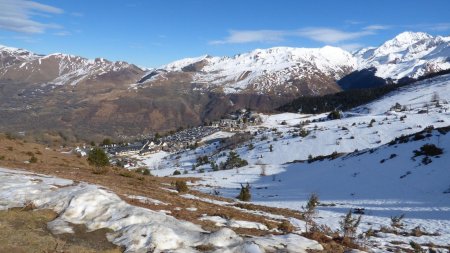 Val Louron et Peyragudes en fond