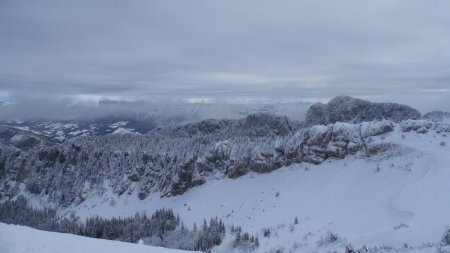 Vers les Bauges et Mont Blanc