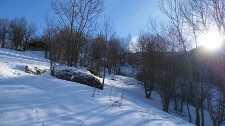 Montée vers le chalet l’Erpette