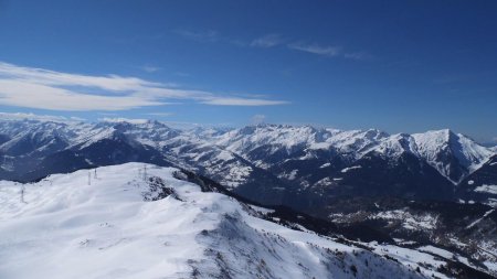 Au centre, col de la Madelaine