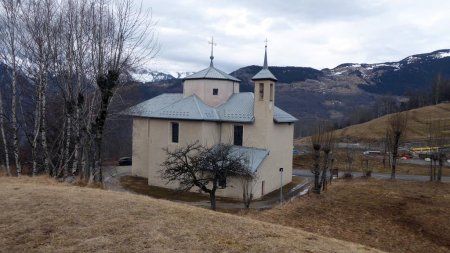 Sur le retour, chapelle Notre Dame de Beaurevers (Montaimont)