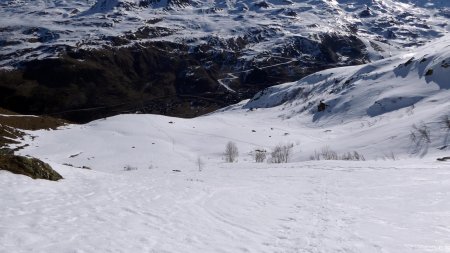 Plus haut, vue arrière