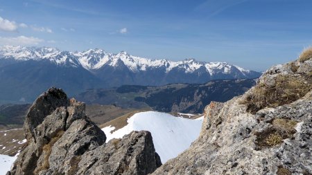 Sur la crête de Roche Cornue