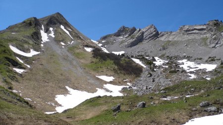 Au fond de la combe, vue arrière