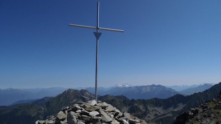 Sommet vers le Mont Blanc