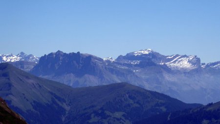 Tête du Colonney, Mont Buet, Pointe de la Ratelière...