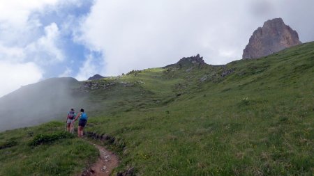 Direction le col du Fruit