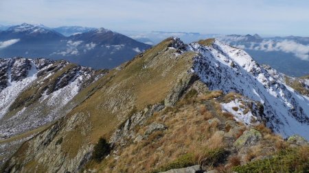 Vue arrière, vers le Pas de l’Ane