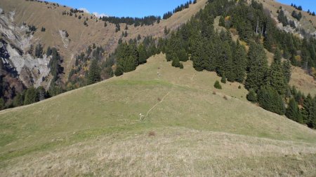 Col du Haut du Four, sur le retour